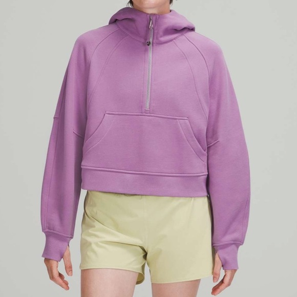 Lululemon Scuba Oversized 1/2 Zip Hoodie - Picture 2 of 16